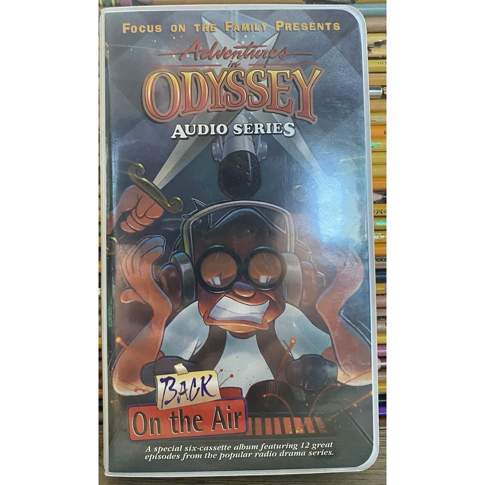 VTG Adventures In Odyssey Cassette Tape Audio Series Back On The Air Cassettes